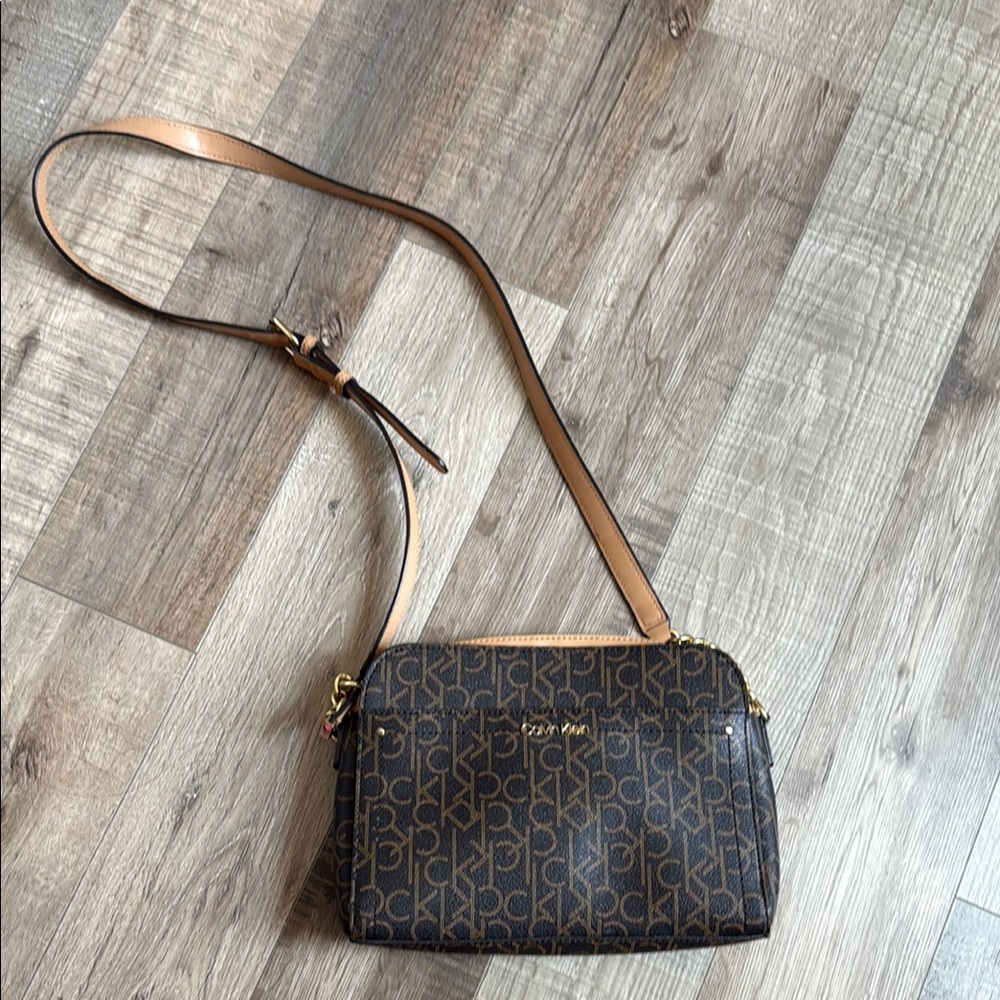 Calvin Klein Brown Crossbody Bag